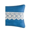 thumbnail image 3 of Wedgewood Lace Applique Pillow, 12" x 20", 3 of 4