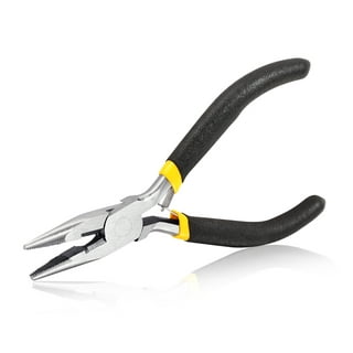 4-1/2 Serrated Needle Nose Pliers for Wire Bending Pulling Wrapping  Jewelry Tool
