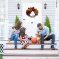 thumbnail image 5 of Elegant All-Season Front Door Wreath for Year-Round Decorative Greenery and Welcome Display, 5 of 5