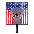 thumbnail image 1 of ""Caroline'S Treasures Bandera Americana Y Ganchos Para Correa O Llavero Weimaraner Multicolor"", 1 of 1
