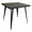 Gunmetal, variant on Creative Images International Metal Dining Table with Metal Legs in White