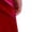 Red, variant on Kids Girls Metallic Dance Outfit Sleeveless Fringe Jumpsuit Flare Bell Bottom Pants 70s Disco Party Overalls Hot Pink 16