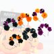 thumbnail image 4 of FELTECHELECTR 6 piezas de diadema de calavera con flores de simulación para Halloween, tocado de pelo de terror, 4 of 5