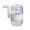 white, variant on Aoqianlan Portable Manual Nut Chopper & Garlic Press: Versatile Kitchen Tool for Easy