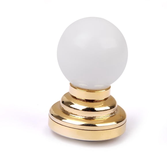1:12 miniatura LED lámpara de techo lámpara de techo lámpara colgante modelo - dorado + 5 Macarena Miniaturas de casas de muñecas