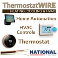 thumbnail image 2 of NATIONAL Wire&Cable - 18 Gauge 3 Conductor - 250Ft. - Thermostat Wire - Made in USA - 100% Solid Copper Conductors, CL2 ETL Listed, 2 of 4