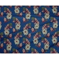 thumbnail image 4 of oneOone Polyester Lycra Fabric Leaves & Floral Block Decor Fabric Printed BTY 56 Inch Wide, 4 of 4