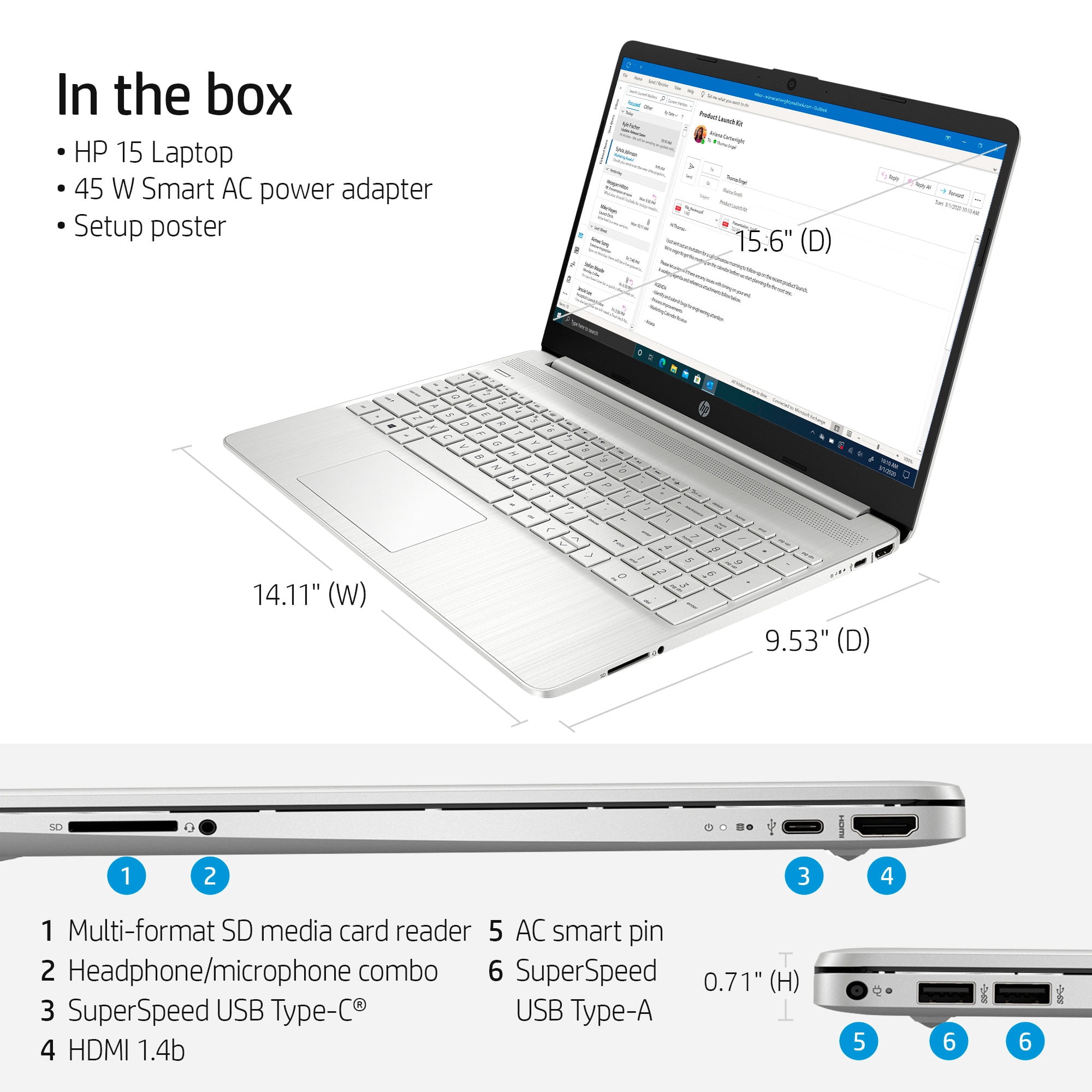 HP 15.6