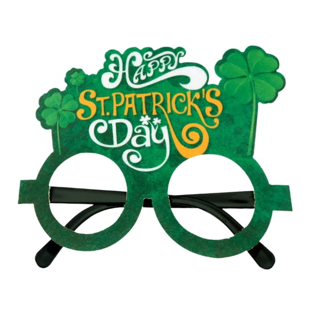 Gafas de San Patricio Yuyangstore Estilo C para Adultos