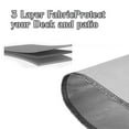 thumbnail image 4 of Maoww Camping Mat Fireproof Waterproof Grill Pad Outdoor Portable Lawn Barbecue Rug, 32 Inches, 4 of 5