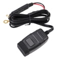 thumbnail image 1 of Cargador De Motocicleta Con Interruptor De Voltímetro 30W PD Y 18W QC3.0 Doble Cargador USB Para Motocicleta ATV ATV Con Cuchillo De Voltaje LED 2 Métodos De Montaje Conexión, 1 of 7