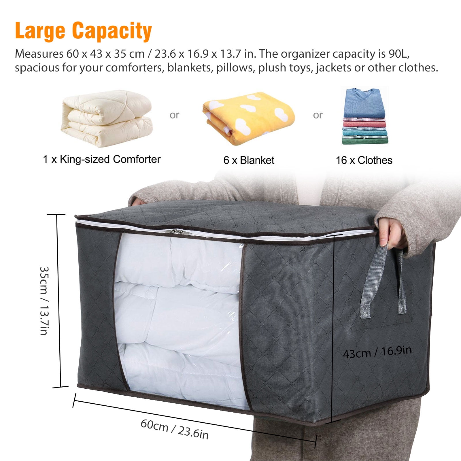 winter clothes storage bags