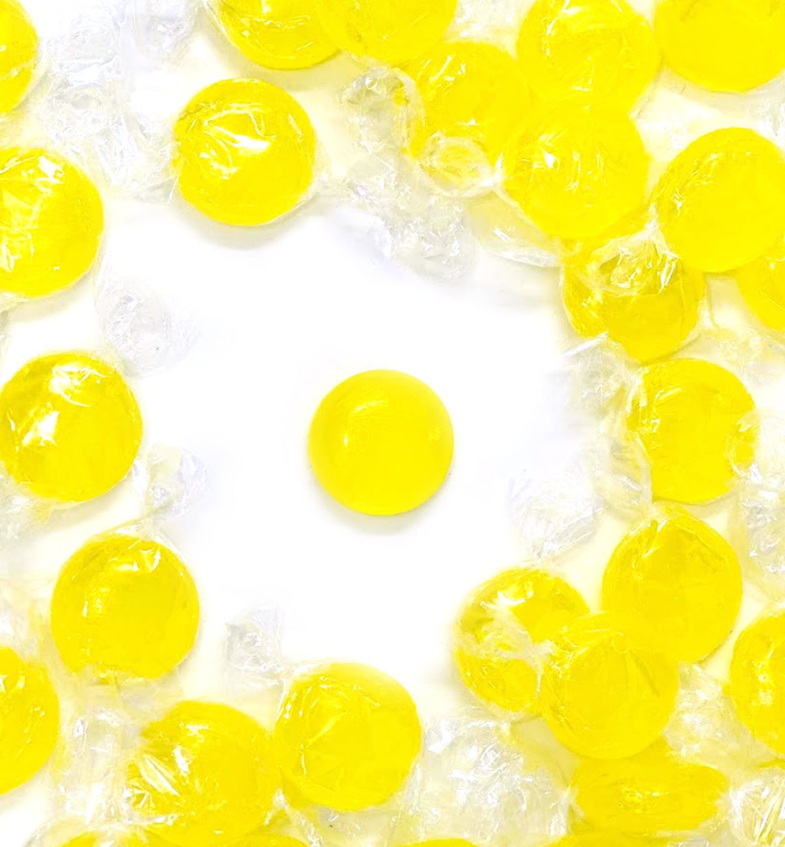SweetGourmet Sugar-Free Lemon Buttons Hard Candy | 2 Pounds