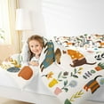 thumbnail image 2 of jejeloiu Lovely Dachshund Bedding Comforter Set,Rustic Flower Floral Twin Comforter Sets,Retro Farmhouse Cabin Bedding Set For Kids,Breathable Home Decor Reversible,2-Piece, 2 of 8