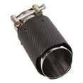 thumbnail image 7 of Car Carbon Fiber Car Exhaust End Pipe Tip 70mm IN-89MM OUT Universal Muffler Tip A0248A0015, 7 of 7