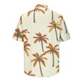 thumbnail image 4 of Xixinqiwan Men's Button Shirt,Men's Button Down Shirt Short Sleeve Lightweight Summer Tropical Beach Print Shirt Casual Resort Vacation Wear, 4 of 5