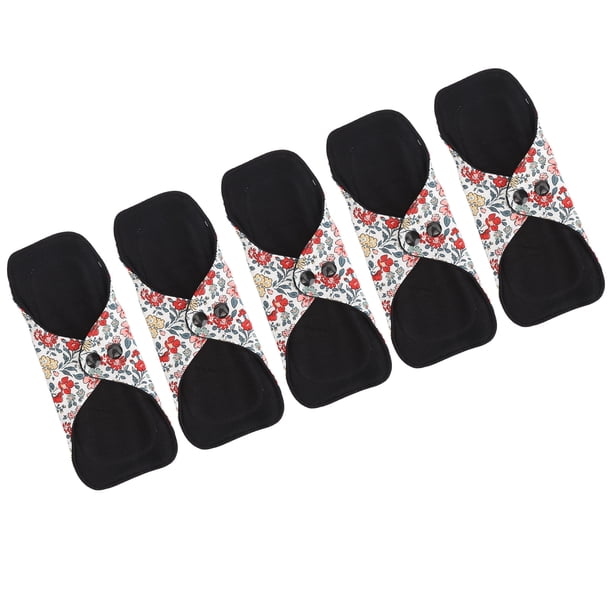 Almohadillas Femeninas reutilizables, lavables y un prueba de fugas, algodón, respetuosas con la piel, reclables, portátiles, Tela Súper Suave, Temperatura Recomendada del Agua