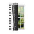 thumbnail image 2 of MKHERT Piano and Keyboard Window Curtain Living Room,Bedroom Window Drapes 52x84 inch, 2 of 3