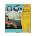 thumbnail image 2 of Nuby 3-Pack Vehicle Sun Guard Shade Set - Green/Multi, One Size, 2 of 2