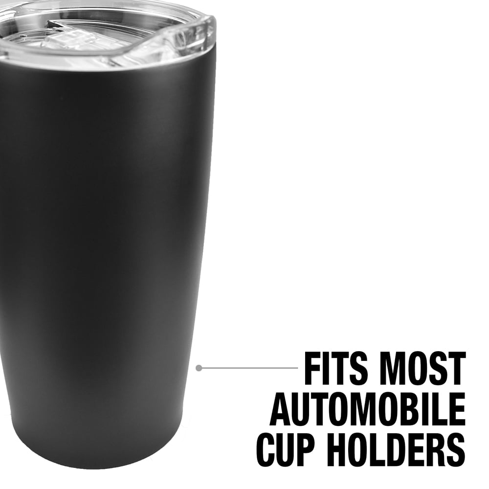 The Flash Track And Field Stainless Steel Tumbler 20 oz Coffee Travel Mug/Cup, Vacuum Insulated & Double Wall with Leakproof Sliding Lid | Great for Hot Drinks and Cold Beverages
