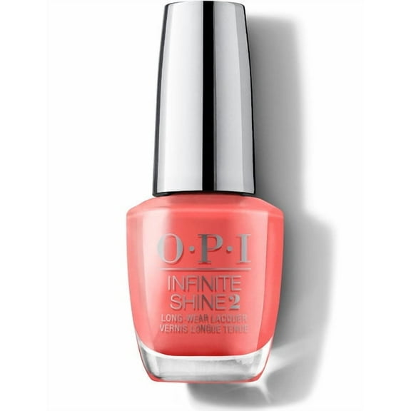 OPI Infinite Shine Nail Polish, Tempura-ture is Rising!, 0.5 Fl Oz