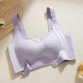 thumbnail image 3 of Full Coverage Wireless Bra Seamless Supportive Design with Front Closure and Wide Band for Everyday Comfort and Versatility in T Shirt Wardrobe, 3 of 4