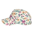 thumbnail image 5 of Balery Baseball Cap Adjustable Size for Running Workouts and Outdoor Activities All Seasons Dad Hat(Cute Flower), 5 of 8