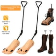 thumbnail image 4 of Boot Stretcher Shoe Stretcher Adjustable Width Shoe Shaper for Men (1 Pair L Size, 9-12 Men US), 4 of 12