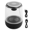 thumbnail image 2 of Reproductor de música estéreo, altavoz inalámbrico Bluetooth 5.0, equipo de audio con altavoz Bluetooth, elegante y moderno, 2 of 9