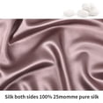 thumbnail image 5 of Unique Bargains 2-Pack 25 Momme Mulberry Silk Pillowcases, Standard, Mauve, 5 of 8
