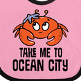 thumbnail image 4 of Inktastic Ocean City Maryland Cute Crab Boys or Girls Baby Bib, 4 of 4