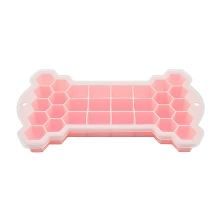

Fsqjgq Home Essentials Slow Melting Ice Cubes Faveolate Shape Ice Cube Mak-Er Ice Tray Ice Cube Storage Containers Chiller Kitchen Essentials for New Home Silica Gel White