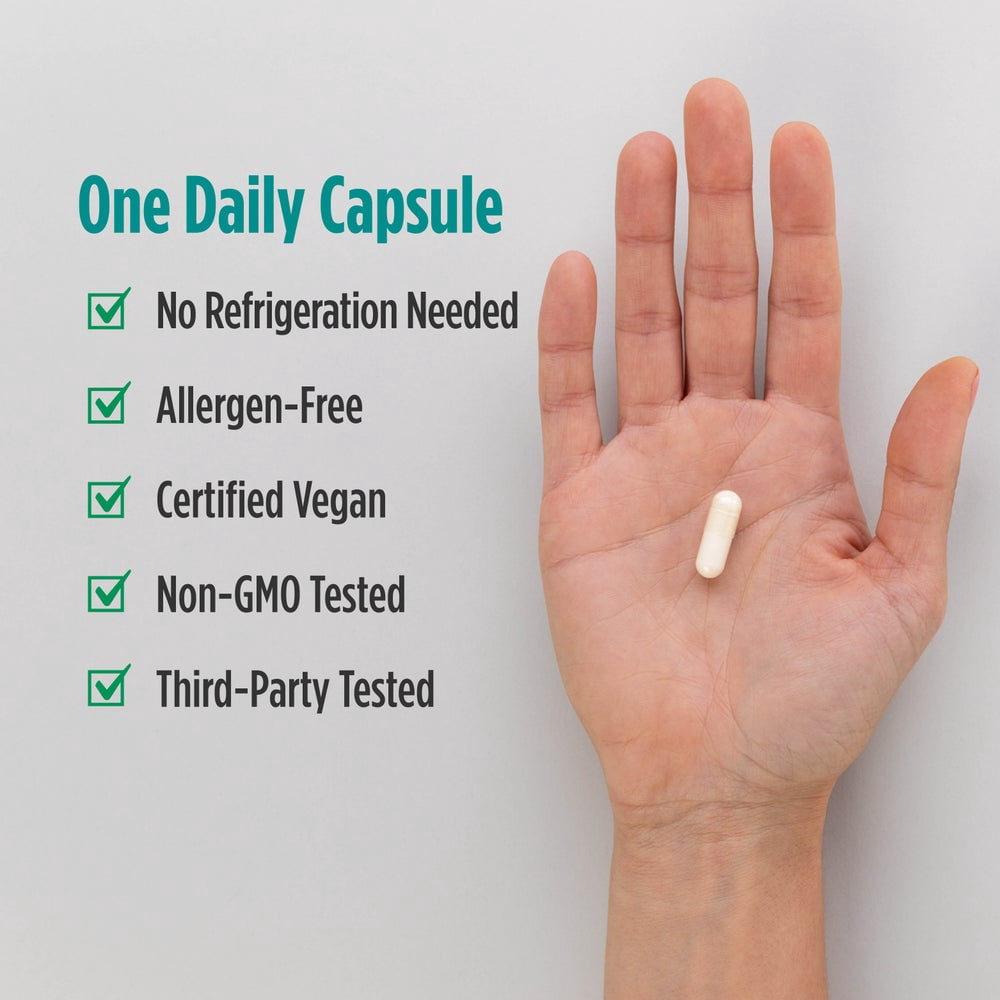 Nordic Naturals Nordic Flora Probiotic Comfort, Capsules, Non-GMO, 30 Ct
