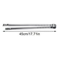 thumbnail image 3 of JIhuahe 17.7 Inch Extra Long Stainless Steel BBQ Tongs,Heavy Duty Grilling Tongs with Locking Grip for Steak, Charcoal, Food Serving,Outdoor Camping Essential,Silver, 3 of 8