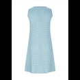 thumbnail image 2 of Vestidos de Mujer Sin Mangas con Cuello en V y Bolsillos Color Turquesa S, 2 of 5