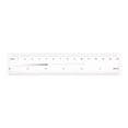 thumbnail image 1 of Unique Bargains Flexible Ruler 6 Inch 1mm Scale PET Plastic Covered Film Straight Ruler, 1 of 6