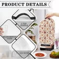 thumbnail image 4 of HELLHERO Father Christmas Gingerbread Man Stylish Food Processor Cover AntiSlip Kitchen Accessories for Home Kitchen Indoor, 4 of 6