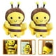 thumbnail image 2 of 6 llaveros de peluche de abeja adorables para mochilas, recuerdos de fiesta de abejas, material de peluche suave para niños, 2 of 6