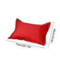 thumbnail image 3 of Boovnll Pillow Cases Queen Size, Super Soft & Cozy Hotel Quality Pillow Case Wrinklefree, Fade Proof for Home Bedroom Pillowcases, 3 of 6