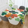 thumbnail image 2 of Yayeee Tablecloths 54" x 72" Rectangle Wrinkle Resistant Party Table Cover, White Clover Pattern, 2 of 8