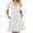 White, variant on Sngxgn Womens Knit Dress Square Neck Long Sleeve Knee Length Dresses(Black,M)