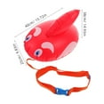 thumbnail image 2 of Phenofice 1Set Inflatable Swimming Float Red PVC Round Swim Safety Equipment for Outdoor Water Activities, 2 of 8