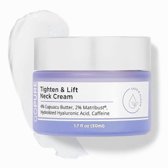 Crème Raffermissante et Lift pour le Cou, Crèmes Anti-âge pour le Cou pour Raffermir et Raffermir, avec Complexe Raffermissant de Réparation Proactive, pour Peau Libre et Affaissée