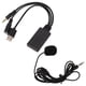 thumbnail image 1 of Módulo inalámbrico Bluetooth para coche micrófono manos libres calidad de sonido clara resistente a altas temperaturas para automóviles puerto AUX AUX IN, 1 of 8