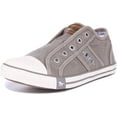 thumbnail image 6 of Mustang 1376-401 Women's Nautical Canvas Slip On Trainers In Grey Size 7.5, 6 of 6