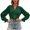 Green, variant on Black Tops for Women Plus Size Western Sweatshirt for Women Lace V Neck Long Sleeve Chiffon Shirt Tops