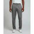 thumbnail image 2 of Real Essentials 3 Pack: Men's Active Athletic Casual Tricot Open Bottom Sweatpants with Pockets (Available In Big & Tall), 2 of 6