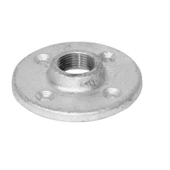 Southland 1 In. Malleable Iron Galvanized Floor Flange 511-605HN