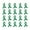 Green, variant on Alloy Charity Ribbon Pins Pack of 20 Piece Volunteer Accessories User Friendly Design Funeral Memorial Brooch