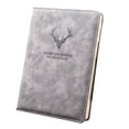 thumbnail image 1 of 360 Pages A5 Faux Leather Thick Business Notebook Sketch Journal Diary with Pen, 1 of 8